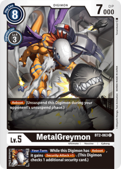 MetalGreymon - BT2-063 - Common