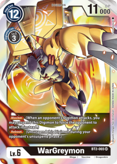 WarGreymon - BT2-065 - Super Rare