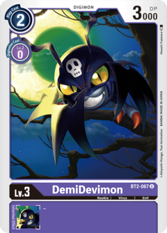 DemiDevimon - BT2-067 - Uncommon