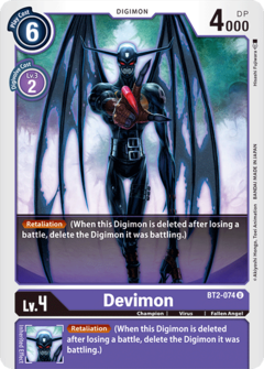 Devimon - BT2-074 - Uncommon