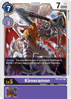 Kimeramon - BT2-077 - Rare