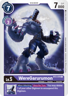 WereGarurumon - BT2-078 - Common