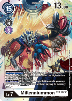 Millenniummon - BT2-083 - Super Rare