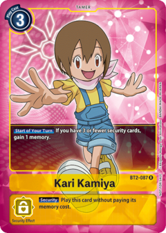 Kari Kamiya (Alternate Art) - BT2-087 - Rare