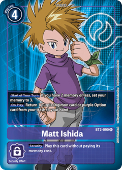 Matt Ishida (Alternate Art) - BT2-090 - Rare