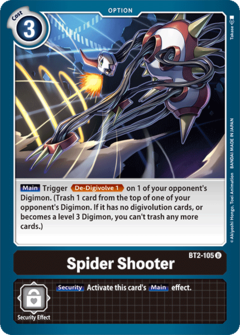 Spider Shooter - BT2-105 - Uncommon