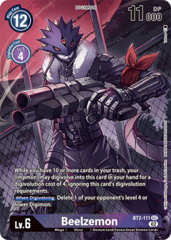 Beelzemon - BT2-111 - Alternative Art