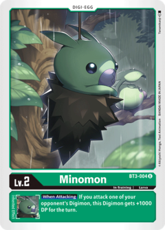 Minomon - BT3-004 - Uncommon