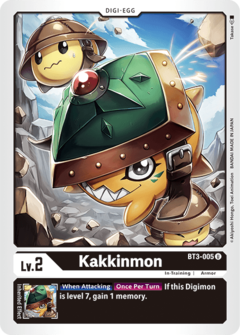 Kakkinmon - BT3-005 - Uncommon