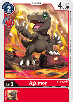 Agumon - BT3-007 - Common