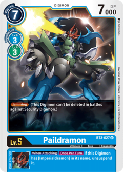 Paildramon - BT3-027 - Rare