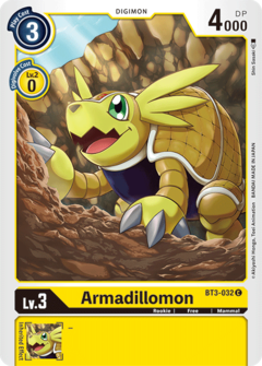 Armadillomon - BT3-032 - Common