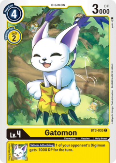 Gatomon - BT3-035 - Common