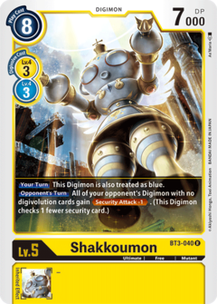 Shakkoumon - BT3-040 - Rare