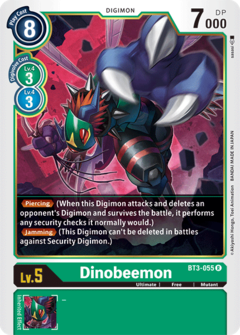 Dinobeemon - BT3-055 - Rare