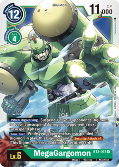 MegaGargomon - BT3-057 - Rare