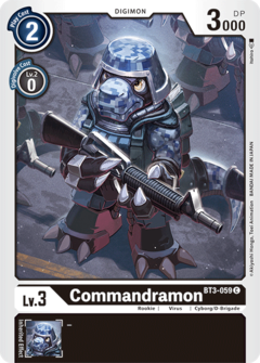 Commandramon - BT3-059 - Common