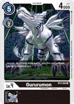 Gururumon - BT3-065 - Uncommon