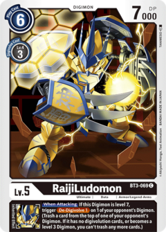 RaijiLudomon - BT3-069 - Common