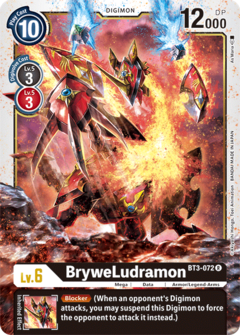 BryweLudramon - BT3-072 - Rare