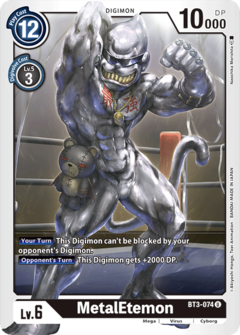 MetalEtemon - BT3-074 - Uncommon