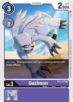 Gazimon - BT3-077 - Common