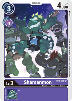 Shamanmon - BT3-078 - Common