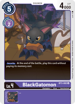 BlackGatomon - BT3-082 - Uncommon