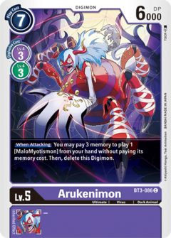 Arukenimon - BT3-086 - Common