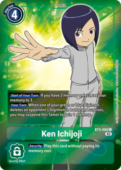 Ken Ichijoji (Alternate Art) - BT3-094 - Rare