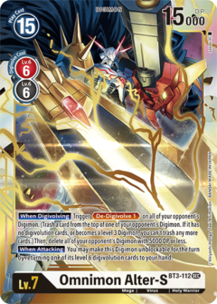 Omnimon Alter-S - BT3-112 - Secret Rare