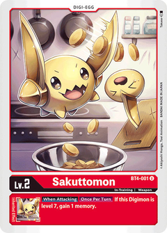 Sakuttomon - BT4-001 - Uncommon