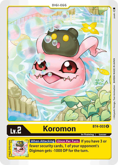 Koromon - BT4-003 - Uncommon