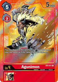 Agunimon (Alternate Art) - BT4-011 - Uncommon