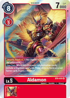 Aldamon - BT4-016 - Super Rare