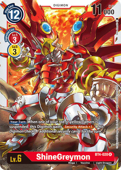 ShineGreymon - BT4-020 - Rare