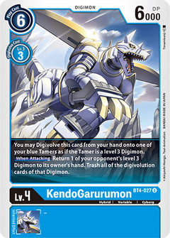 KendoGarurumon - BT4-027 - Uncommon