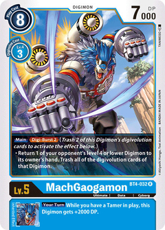 MachGaogamon - BT4-032 - Rare