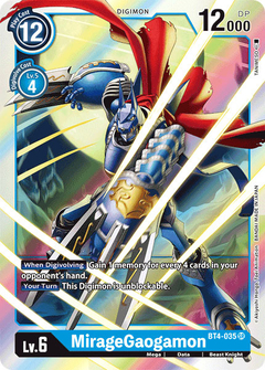 MirageGaogamon - BT4-035 - Super Rare