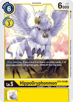 HippoGryphonmon - BT4-044 - Common