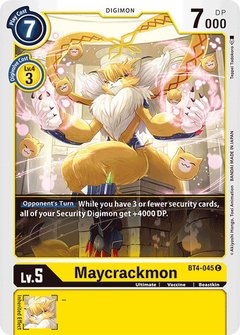 Maycrackmon - BT4-045 - Common