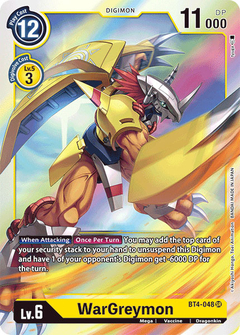 WarGreymon - BT4-048 - Super Rare