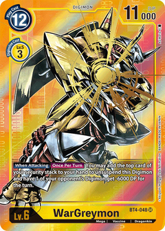 WarGreymon (Alternate Art) - BT4-048 - Super Rare