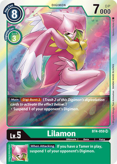 Lilamon - BT4-059 - Super Rare