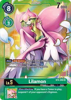 Lilamon (Alternate Art) - BT4-059 - Super Rare