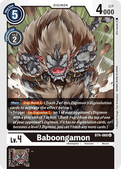 Baboongamon - BT4-068 - Uncommon