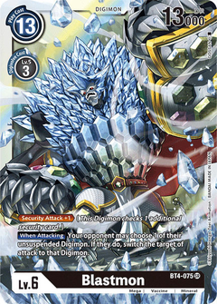 Blastmon - BT4-075 - Super Rare