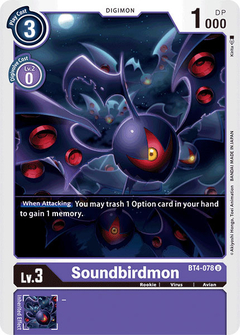 Soundbirdmon - BT4-078 - Uncommon