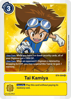 Tai Kamiya - BT4-094 - Rare