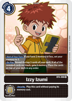 Izzy Izumi - BT4-096 - Rare